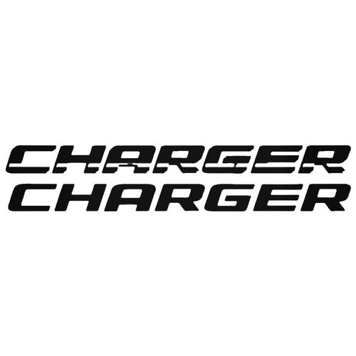 500x500 Dodge Charger Auto Logo Vector Aftermarket Decal Sticker