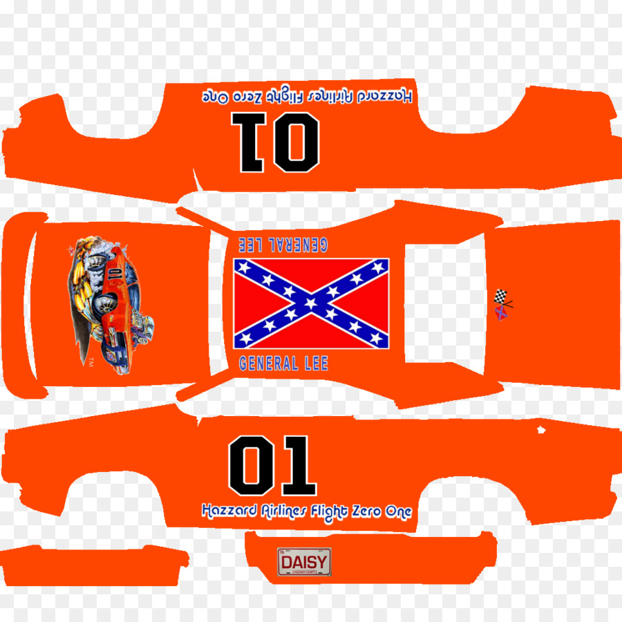 900x900 General Lee Dodge Charger Car Logo Decal