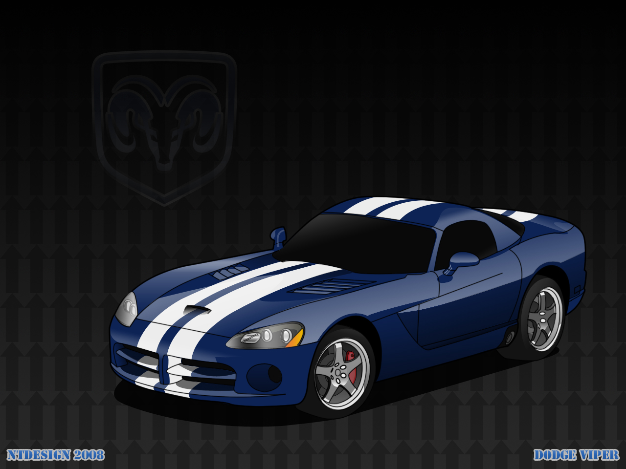 1280x960 Dodge Viper Vector Art By Speedfalcon On Newgrounds