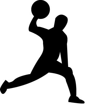 281x339 Dodgeball Vector Clipart