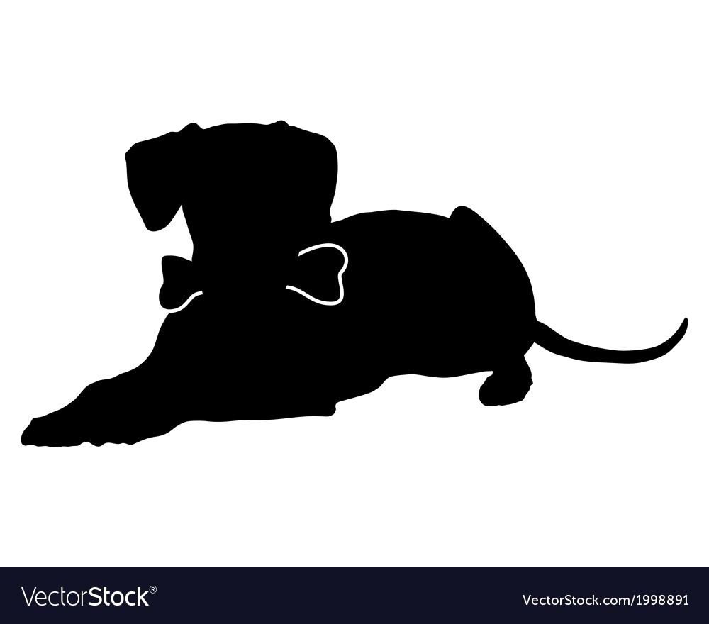1000x880 Dog Bone Silhouette