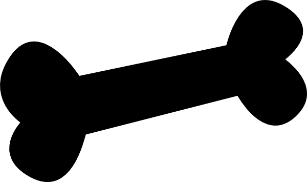 600x355 Collection Of Free Paw Vector Dog Bone. Download On Ubisafe