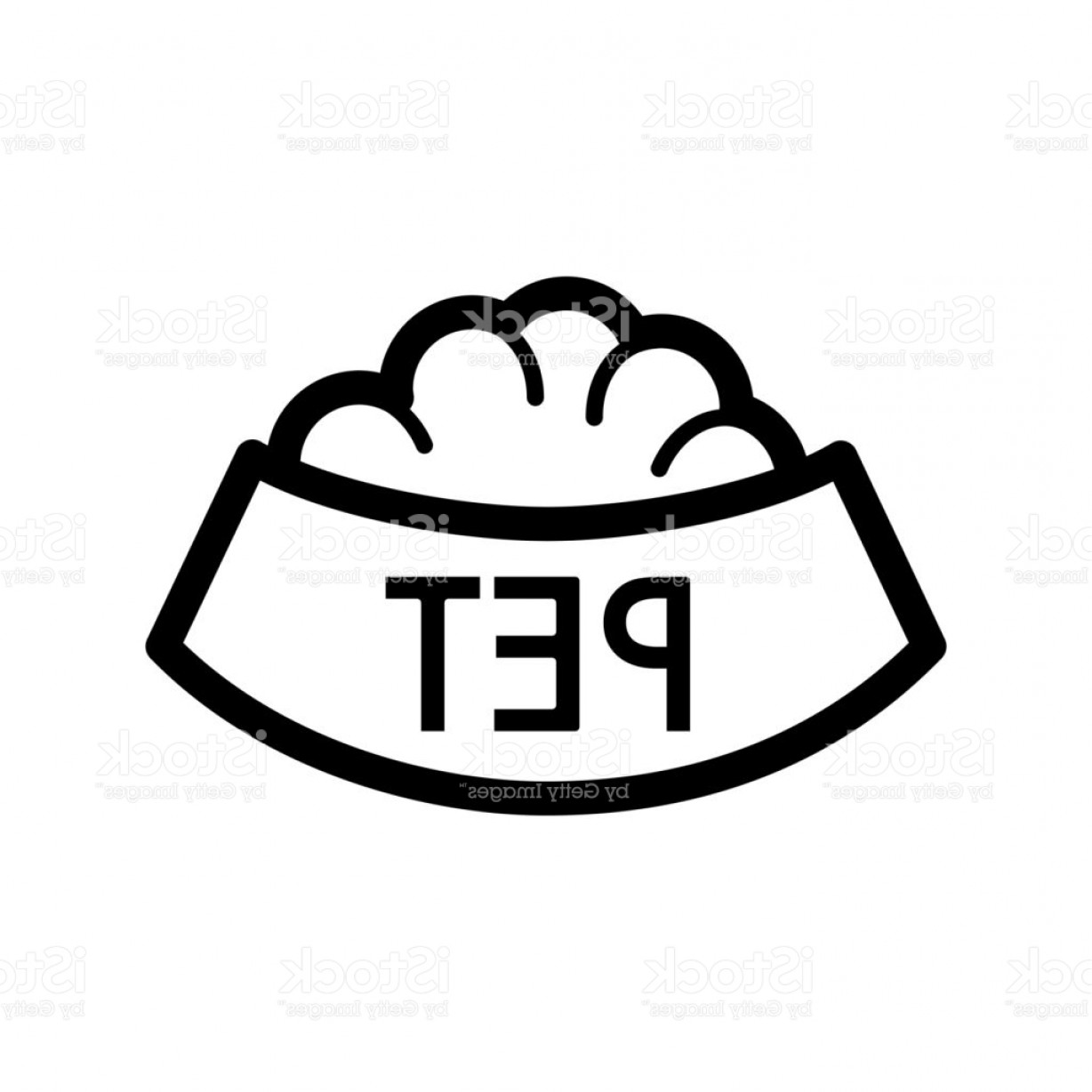 1228x1228 Pet Bowl With Food Simple Vector Icon Black And White Illustration