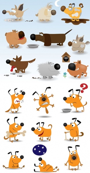 313x600 Vector Cute Cartoon Dog Free Vector In Encapsulated Postscript Eps