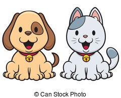 240x195 Dog And Cat Vector Illustration Of Cartoon Cat And Dog Image