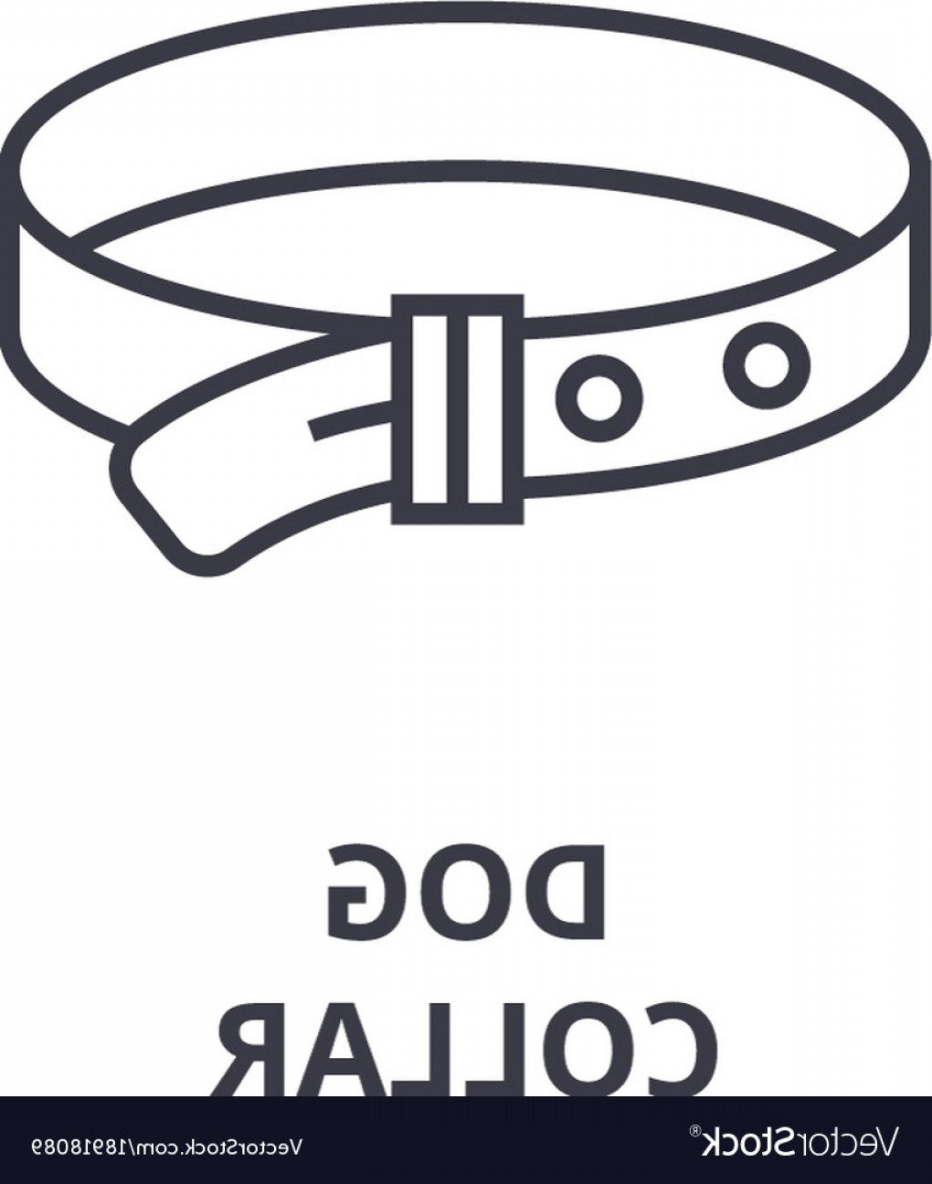 1020x1296 Dog Collar Vector Shopatcloth