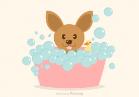 285x200 Dog Grooming Free Vector Graphic Art Free Download (Found 1,663