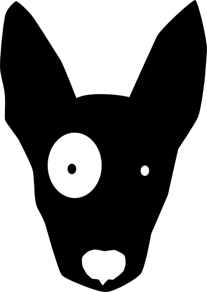 420x593 Dog Head Vector Png