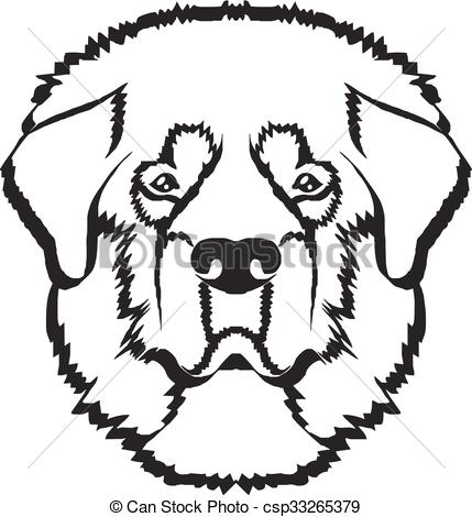 429x470 Dog Head Vector Black Logo Icon Illustration.