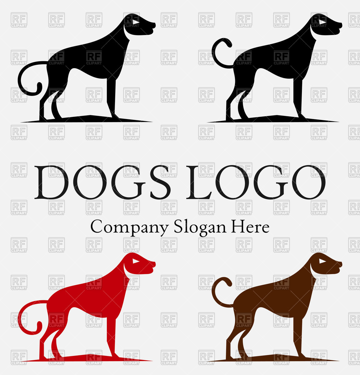 1152x1200 Dogs Logo Vector Image Vector Artwork Of Icons And Emblems