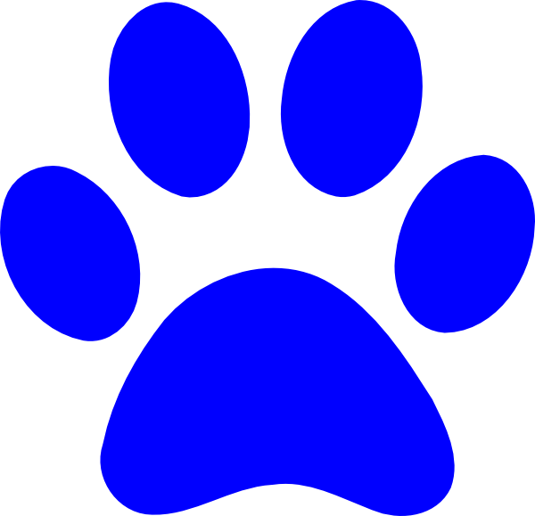 600x579 Dog Paw Vector