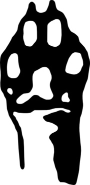 180x368 Paw Vector Free Vector Download (33 Free Vector) For Commercial