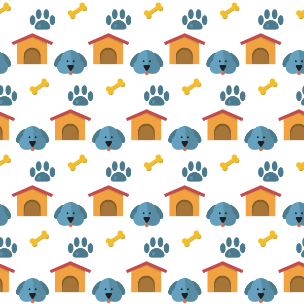 Dog Print Vector at GetDrawings | Free download