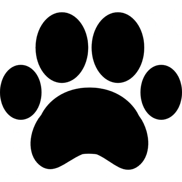 626x626 Paw Vectors S And Psd Files Free Vector Paw Print