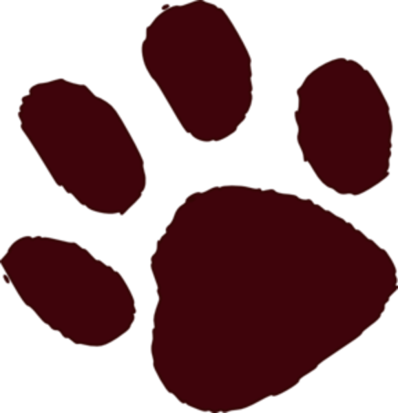 578x600 Collection Of Free Paw Vector Print. Download On Ubisafe