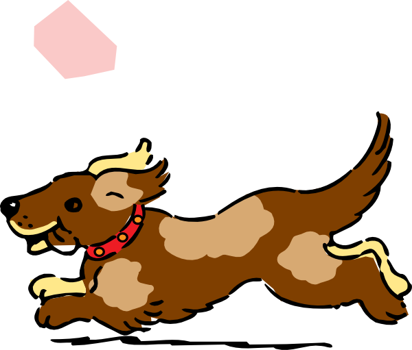 600x511 Pet Clipart Dog Running