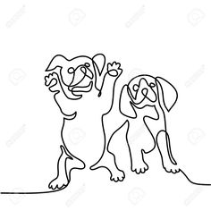 236x236 Hand Drawn Vector Illustration.sketch Animals. Doodle Dog. Cocker