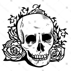 300x300 Cartoon Skeleton Boy Dog Vector Clip Lazttweet