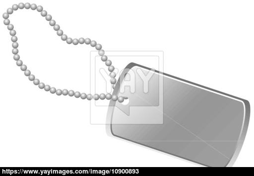 512x354 Dog Tag Vector