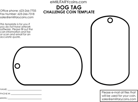 450x333 Editable Dog Tag Clipart