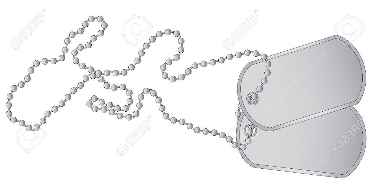 1300x650 Military Clipart Dog Tag 9