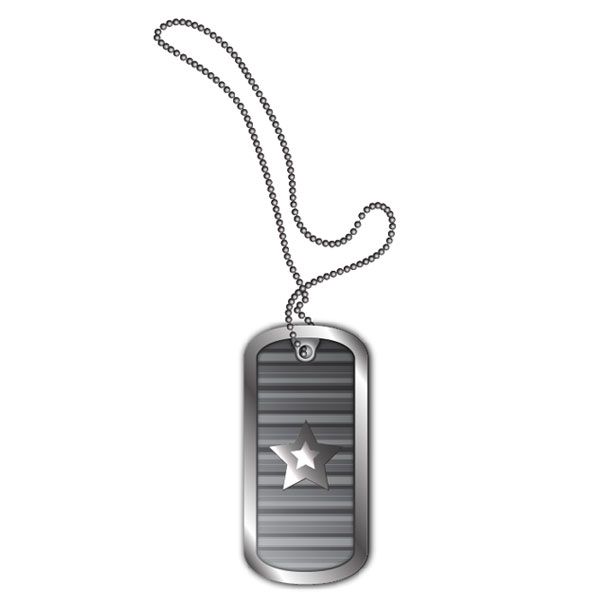 600x600 Create Stylized Vector Dog Tags