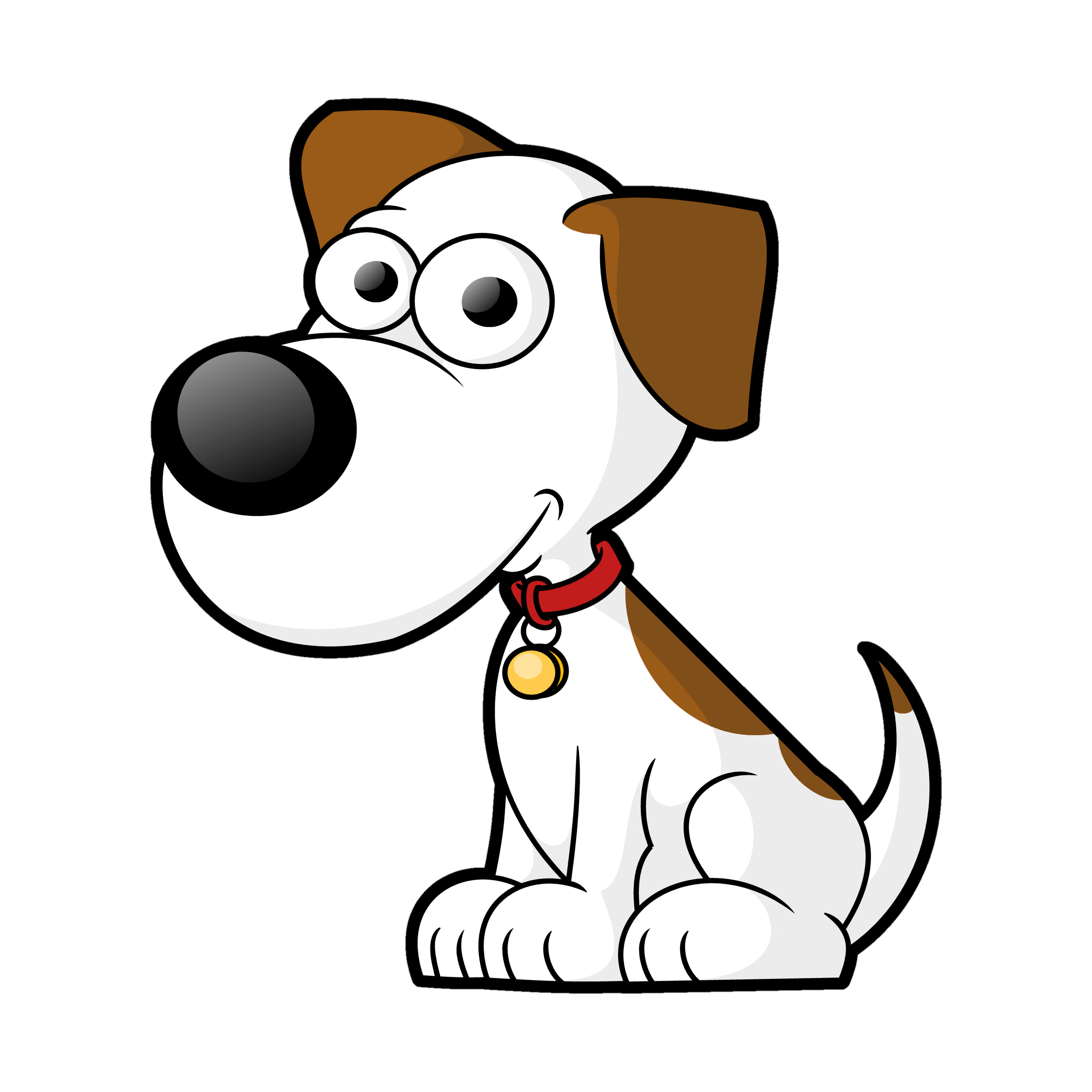 2500x2500 Dog Vector Clipart Library