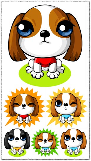 309x550 Scottish Terrier Puppy Cartoon Dog Vector