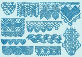 286x200 Doily Free Vector Art