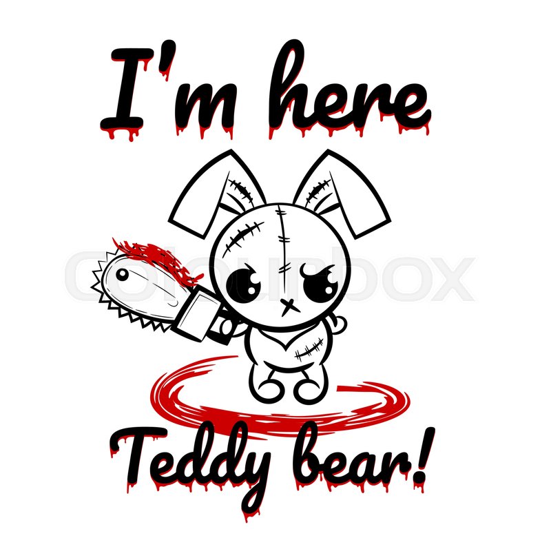 800x800 Pop Art Wow Comic Book Text Party. Halloween Evil Bunny Rabbit