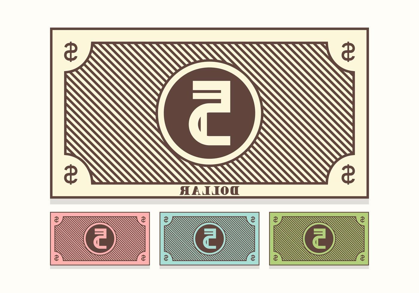 1400x980 Best Free Retro Dollar Bill Vector Cdr