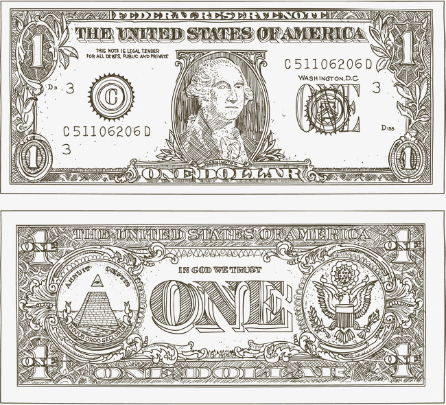 650x590 Hand Painted Dollar Bills, Paper Money, The Dollar, Banknote Png