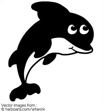 335x355 Download Cartoon Dolphin