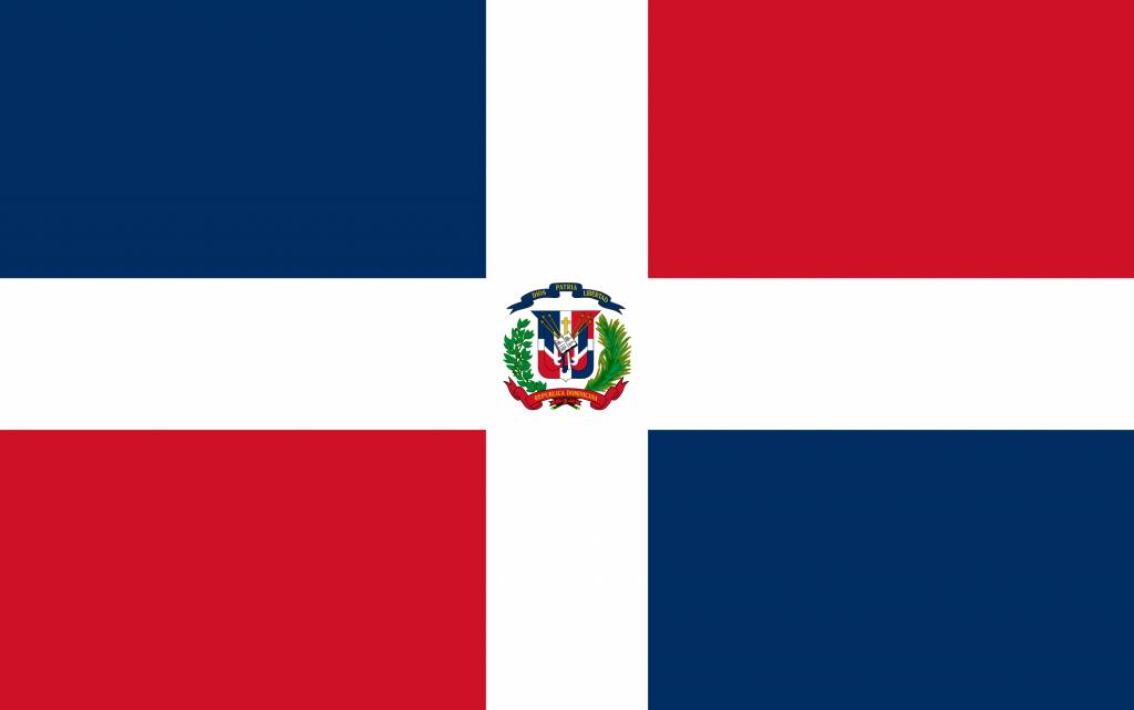 1024x641 The Dominican Republic Flag Vector