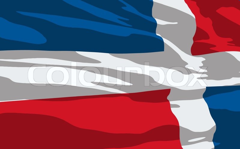 800x496 Vector Flag Of Dominican Republic Stock Vector Colourbox