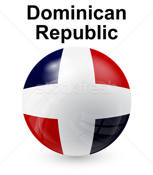 525x600 Dominican Republic State Flag Vector Illustration Dan Ionut
