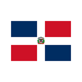 280x280 Flag Of The Dominican Republic Logo Vector Free Download