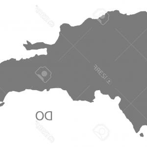 300x300 Free Vector Map Of Dominican Republic Shopatcloth