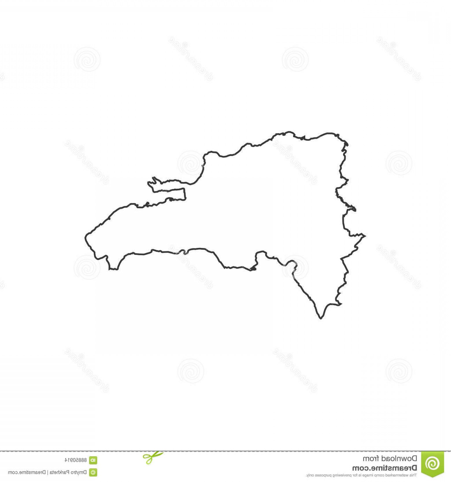 1560x1668 Stock Illustration Dominican Republic Map Silhouette Illustration