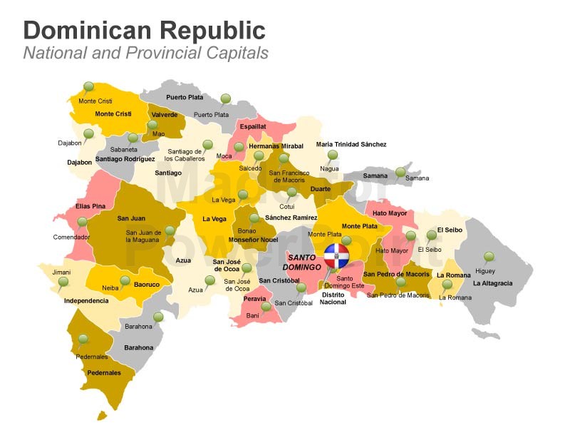 Dominican Republic Map Vector at GetDrawings | Free download