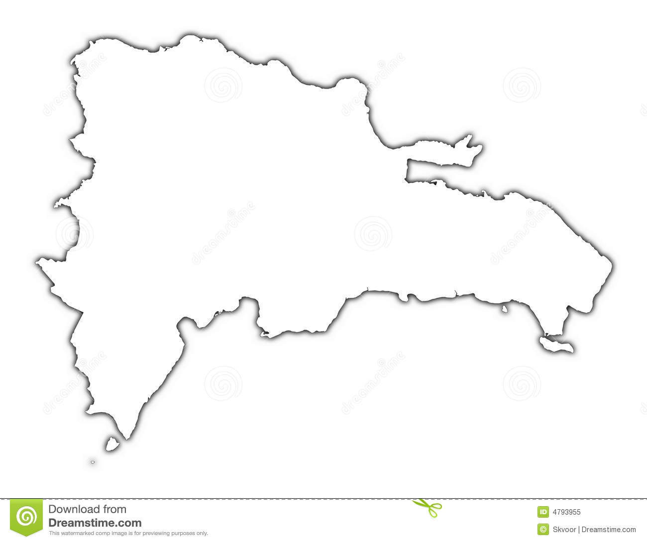 1300x1092 Dominican Republic Clipart