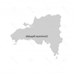 300x300 Free Vector Map Of Dominican Republic Shopatcloth