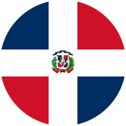 250x250 The Dominican Republic Flag Vector