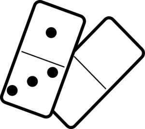 300x267 Falling Dominoes Clip Art