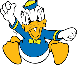 300x255 Donald Duck Logo Vector (.ai) Free Download