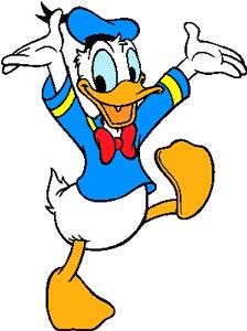 224x300 Donald Duck Vectors