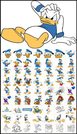 250x434 Free Donald Duck Psd Files, Vectors Amp Graphics