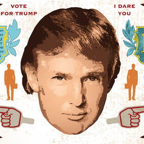 282x282 Donald Trump Hair Vector Free Vector Download 215955 Cannypic