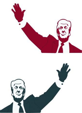 340x468 Donald Trump Vector Vs Cartoon Crazywind