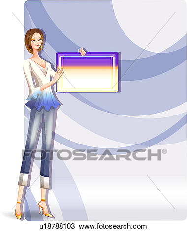 380x470 Hair Clipart Template